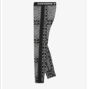 MILEY CYRUS X CONVERSE bandana black leggings